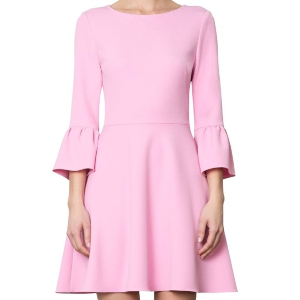 NWT $398 Shoshanna Pink Bell Sleeve Dress!
